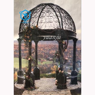 China Antirust Antique Casting Iron Gazebo. for sale