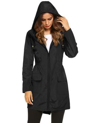 China EUR 2021 and Amer dry clean new fashion coats hot design women gather size new wholesale wind rain mountaineering relaxation coats for sale