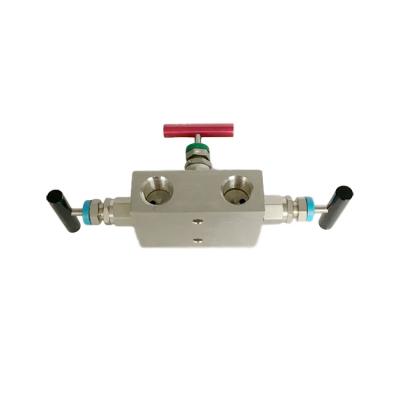 China 3 Way Industrial Stainless Steel Instrument Valve Manifolds for sale