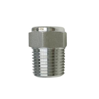 China SS 316L SS-8-P 1/2 in. Male NPT Stainless Steel Pipe Socket for sale