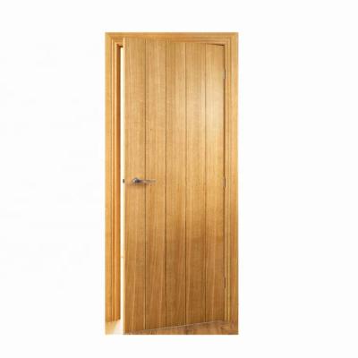 China Soundproof modern rustic interior wood bedroom apartment door designs veneer wood flush door for sale for sale