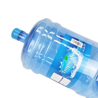 China Waterproof maker printed labels sticker printing sticker adhesive label for 20L 5 gallon water label for sale