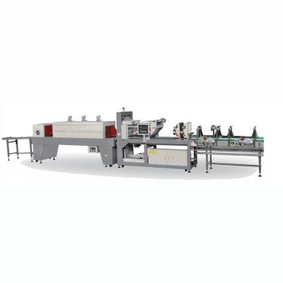 China Pure Beverage Water Packaging Machine For Plastic Shrink Wrap Machine for sale