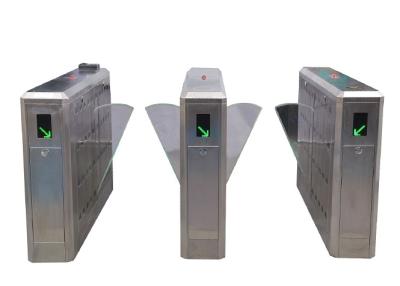 China Elektroturnstile van de Vleugeldriepoot Poort Elektronisch Turnstile Systeem Te koop