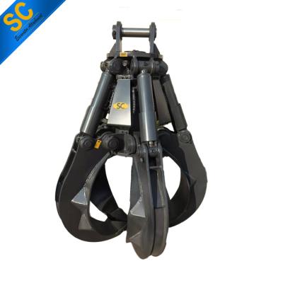 China Excavators SC Orange Peel Grapple-For All Your Grapple Solution for sale