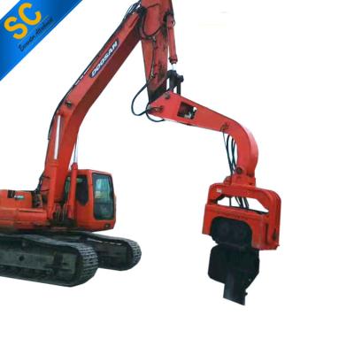 China Pile Drive Excavator Leaf Tillers For Foundation Work for sale