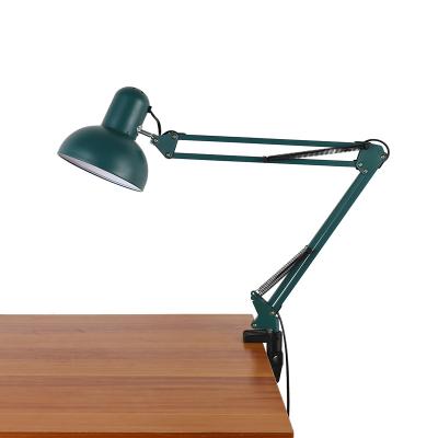 China Modern Cost Effective Low Price Traditional Foldable Led Table Lamp Clip Desk Lamp With 360 Degree Rotating Arm for sale