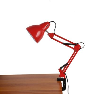 China Good Modern Popular Foldable Metal Night Light Table 360 ​​Degree Back Rotating Led Folding Desk Lamp With Clip for sale