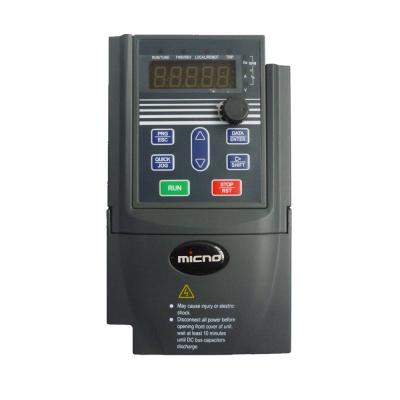 China Industrial Automation MICNO KE300X VFD MINI Series Low Cost Factory Price Variable Frequency Drive 0.75KW Single Phase 220V MINI Economical for sale