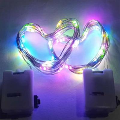 China 2021 Wholesale Fairy String Christmas 10L Battery Fairy Copper Lights Light For Home Decoration for sale