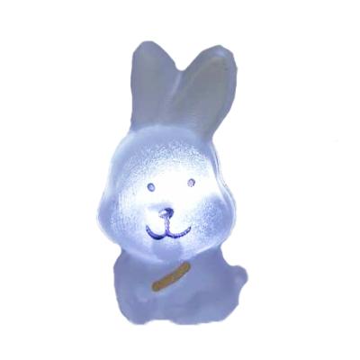 China Other White Rabbit 30L Battery Fairy LED Copper Light For Easter Home Decor for sale