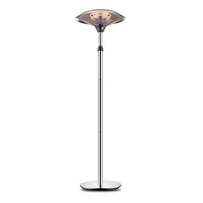 China Stocked Infrared Outdoor Electric Garden Patio Heaters Free Standing for sale