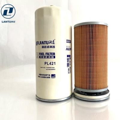 China Filtrate Dust China Factory Price Fuel Filter Lubricant Filter VG1092080052 PL421 1105050C50A for sale