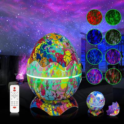 China Modern Nebula Led Lamp with Remote Control for Bedroom Decor EGG Tooth Blue Speaker Galaxy Projector Star Light Projector and White Noise for sale