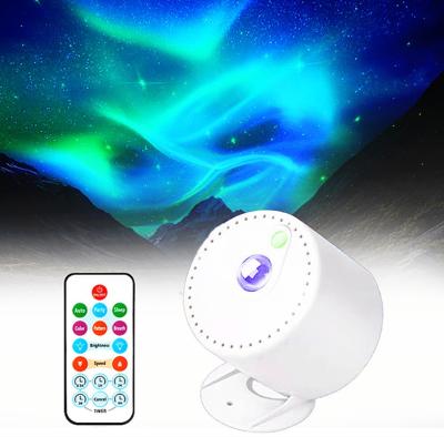 China Lovely Colorful 2022 Disco USB Surf Night Kids Showcase Starry Night Sky Projector RGB LED Aurora Light Laser Galaxy Star Projector for sale