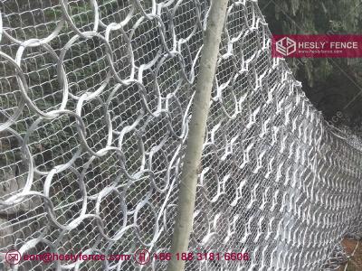 China HESLY Passive Rockfall Barrier System | High 3.0m | Width 10m | Steel Ring Net & Rope Mesh | HesyFence-China for sale