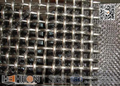 China Stainless Steel Crimped Wire Mesh | AISI 304 Ming Sieving Screen for sale