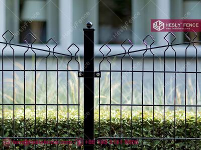 China 868 Decorative Twin Wire Fence Panels | Double Wire Mesh Fence | Garden Fence for sale