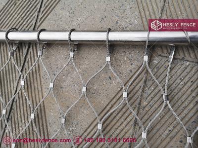 China AISI316(L) Helideck Safety Netting System, 125kgs, 1m height drop load test, CAP 437 standard China manufacturer for sale