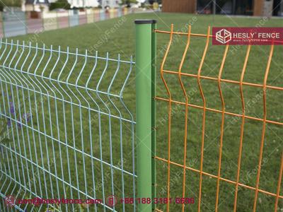 China 3D Welded Wire Mesh Fence | 1.8m high | 3.0m width | SHS 60mm Steel Post | Powder Coated | HeslyFence-China for sale