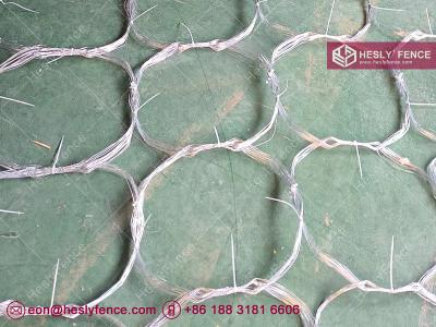 China 10X10m MZP Putanka Wire, 0.5/0.5/0.8/0.8mm wire diameter, HeslyFence China Tangle Wire factory sales for sale