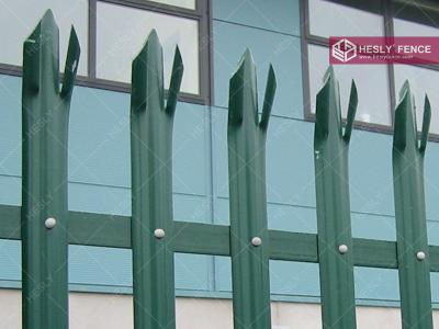 China Steel Palisade Fence for sale