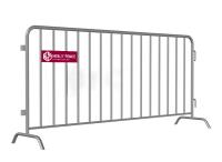 Cina 1.1 X 2.2m Briadge Feet Crowd Barrier (China Factory) | Galvanised Steel Pedestrian Barricade in vendita