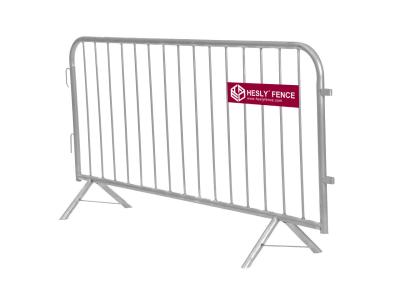 China 1.1 X 2.2m Claw Feet Crowd Barrier (China Factory) | Galvanised Steel Pedestrian Barricade for sale