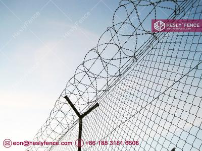 China HESLY Chain Link Mesh Fence with 