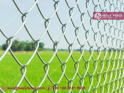 China HESLY Chain Link Fencing | 80X80mm mesh aperture | 4.0mm Wire - Hesly Fence, China for sale