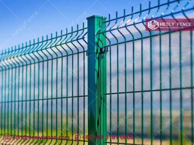 China 3D Welded Wire Mesh Fencing Panels, RAL6005 PVC coated, 1.8mX3.0m, China Manufacturer for sale