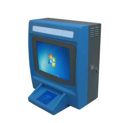 China SDK Wall Mounted Human Resource Visitor Management Self Service Attendance Kiosk With RFID / NFC Reader for sale