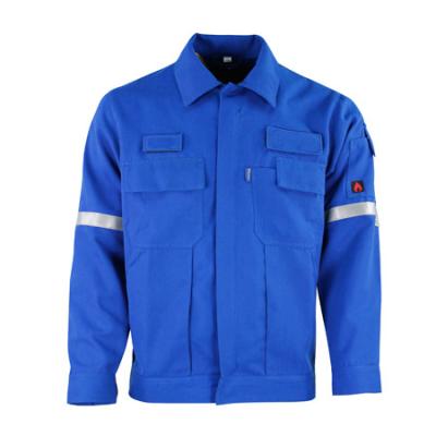 China Flame Resistant Arc HRC 2 Arc Jacket Safety Jacket Self Protective Flame Retardant Workwear Protective Workwear For Industry for sale