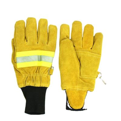 China Protect Firefighters Fire Fighting Gloves CE Certificate Gloves EN659 for sale