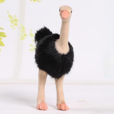 China 2021 Vivid Stuffed Animals Factory Price Toy Ostrich Pet Toys Cute Ostrich Toy for sale