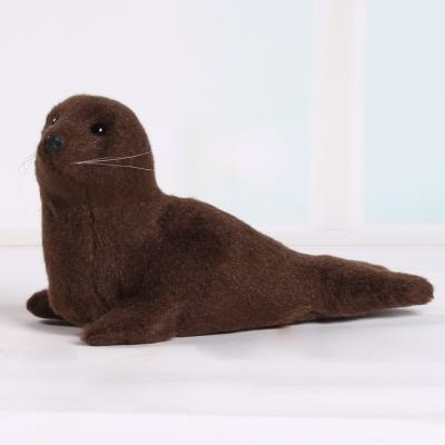 China 2021 Factory Price Stuffed Animals Toy Seal Plush Seal Vivid Animal Toy for sale