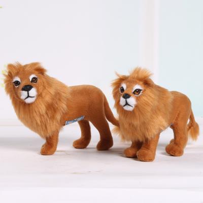 China Realistic Life Size Vivid Model Toys Decor Simulation Lion Toy Model of Forest Lion King Figures Wildlife Animal of Vivid Animals for sale