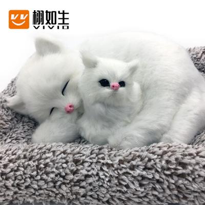 China Factory Price Vivid Custom Stuffed Animals Toy Cat Toys Custom Plush Toy 2021 Black Cat for sale