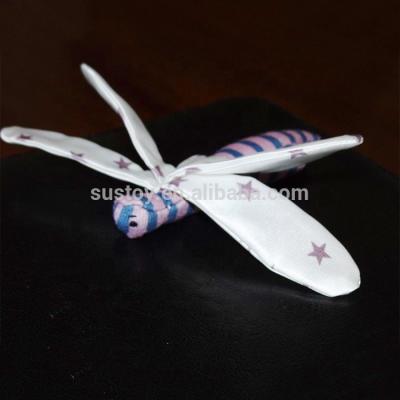 China Custom Promotion Education Plush Toy Doll Book Character FINGER GAME Dragonfly Bee Puppet for sale