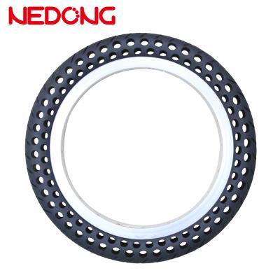 China Road Bikes Nedong Honeycomb Design Tires 12inch Whitewall Tire Eco-friendliy Scooter Tires For C-Bike for sale