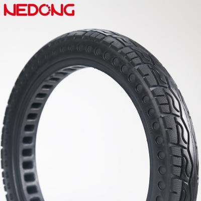 China High Quality BMX Tires Nedong 16 Inch Airless e Bikes Fat Tire For City e Bike for sale