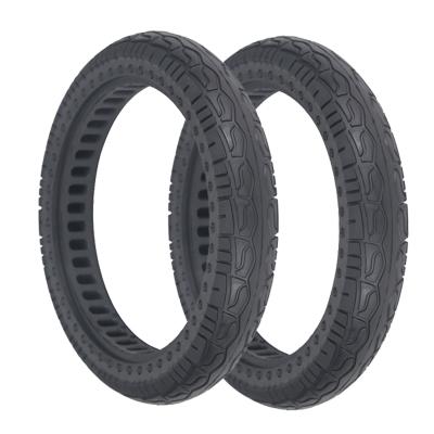 China Nedong Rubber Factory Wholesale Thick Tires 16x2.5x2.5 Inch Air Free Tires For Road Folding Bike for sale