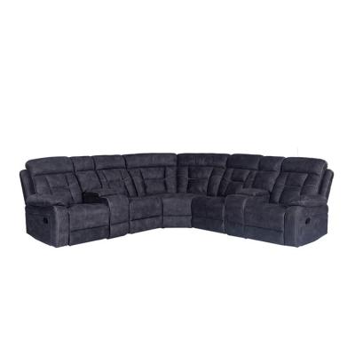 China (Other) Super Recliner Adjustable Sofa Reclinable En Tela In Quality Bed Leather for sale