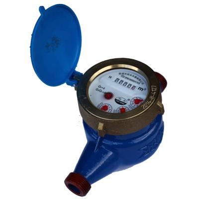 China Outdoor Interference Magnet Digital Drinking Water Meter Smart Ultrasonic Water Meter Class C R160 With High Performance for sale