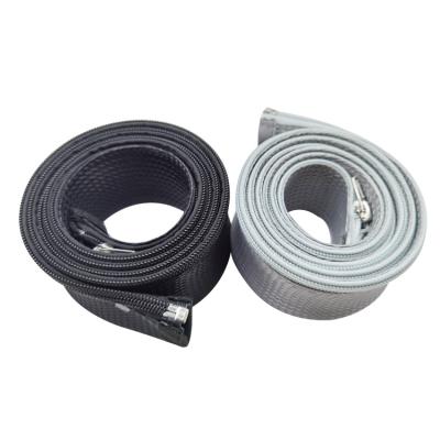 China Flexibility China Made Cheap Price High Flexibility Sleeve For Cable Management / Multifilament Zipper Wrap for sale