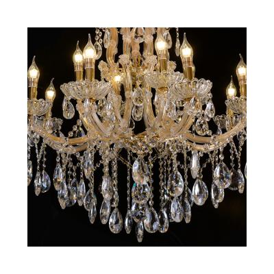 China Modern Luxury High Quality Glass Chandelier Pendant Light Fixture for sale