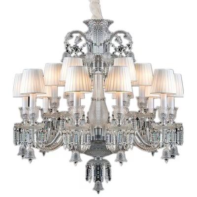 China Wholesale Luxury Home Luxury Indoor Hotel Bedroom Chandelier Decoration Living Room Pendant Lights Modern K9 Crystal Chandeliers for sale