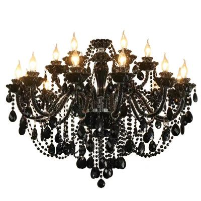 China Modern Customized Luxury Chandelier Crystal Glass DIY Art Chandelier Hotel Lobby Lighting for sale