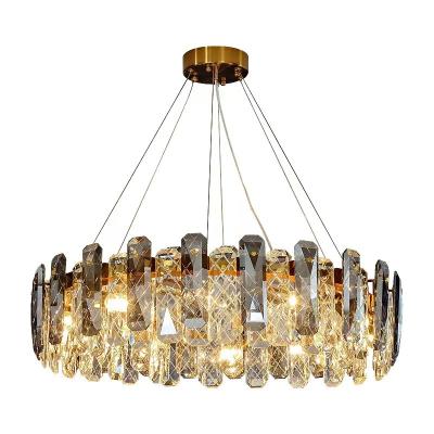 China Classic Gold Chandelier Restaurant Lighting Decoration Chandelier Led Hotel Lighting Lamp for sale