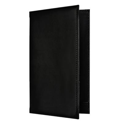 China Easy To Update Your Wholesale High Content Retail Restaurant Bill Folder Pvc Leather With Pocket for sale